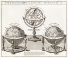 The typical representation of artificial spheres 1712 Vintage Print