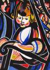 Child in Rocker Art Print