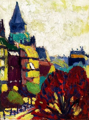 St Germain des Pres Art Print