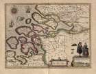 Map of Holland Art Print