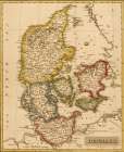 Denmark 1817 Vintage Print