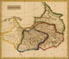 Prussia 1817 Vintage Print