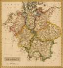 Germany 1817 Vintage Print