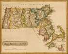 Massachusetts 1817 Vintage Print