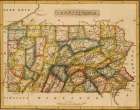 Pennsylvania 1817 Vintage Print