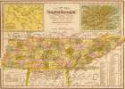 Tennessee 1844 Vintage Print