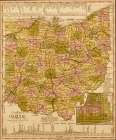 Ohio 1844 Vintage Print