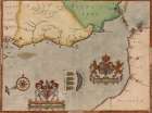Spanish Expeditions to Invade England 1596 Vintage Print