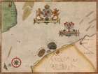 Spanish Expeditions to Invade England 1597 Vintage Print