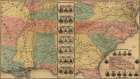 Western Territory in the War Between the States 1861 Vintage Print