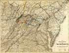 Coal and Iron Railway Co and the coal and iron ore lands along its line 1882 Vintage Print