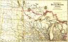 Duluth and Winnipeg Railroad 1881 Vintage Print
