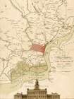 Plan of Philadelphia and its environs 1777 Vintage Print
