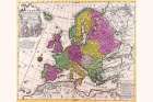 Europe Vintage Print