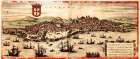 Lisbon Portugal Vintage Print