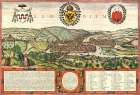 Liege Belgium Vintage Print