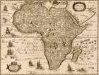 Africa 1640 Vintage Print