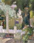 The Gardens at the Sorolla Family House Art Print
