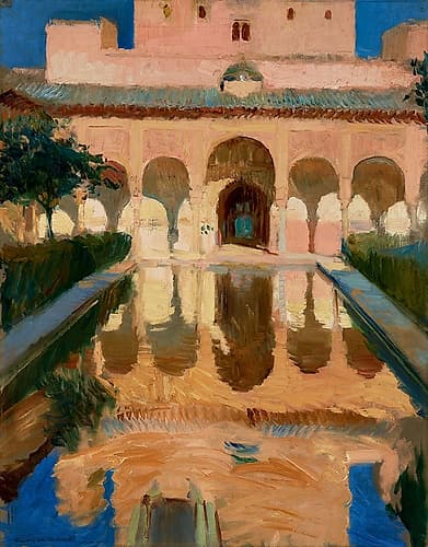 Hall of the Ambassadors-Alhambra-Granada Art Print