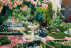 Garden at the Sorolla House Art Print