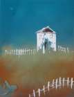 Picket Fence Art Print