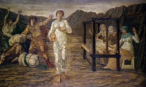 Psyche set by Venus the Task Classical Print