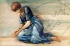 The Briar Rose Series-Study for The Garden Court Art Print