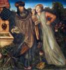 King Mark and La Belle Iseult Art Print