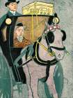 Man in Carriage Art Print