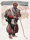 A Spanish tramp Vintage Print
