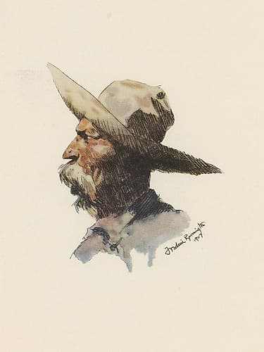 Old Man Figurative Print
