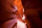 Slot Canyons Gently carved from the Navajo Sandstone-Arizona Art Print