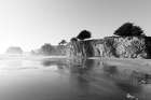 Route 1 along the Pacific Ocean in Northern California Art Print