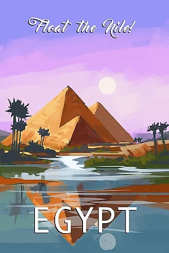 Egypt Travel Print