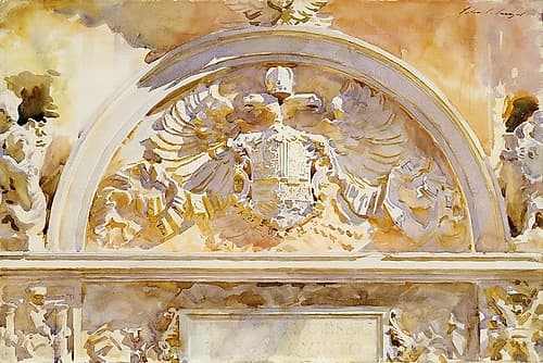 Escutcheon of Charles V of Spain Classical Print