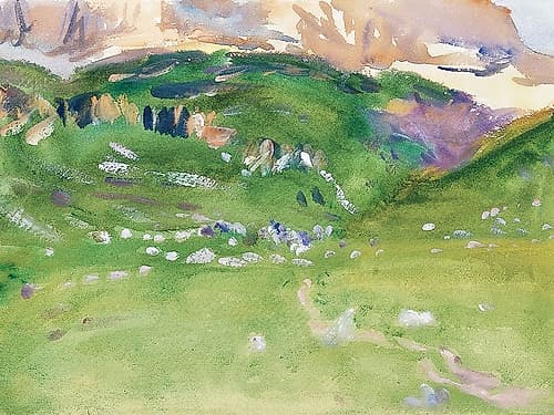Sellar Alp-Dolomites Landscape Print