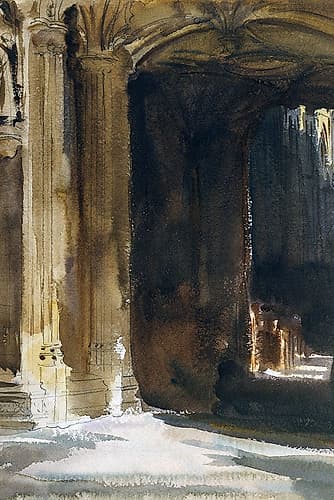 Cathedral Interior Architecture Print