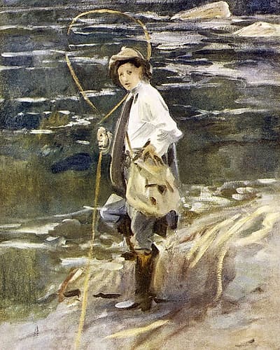 Angling in British Art Through Five Centuries Games and Sports Print