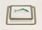 Fish Design for a Noritake Box I Vintage Print