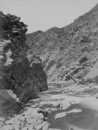 Devils Gate-Weber River-Utah Photography Print