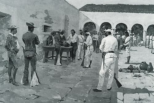 The Mier Expedition-Sketch Figurative Print
