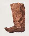 Boot 1938 Vintage Print