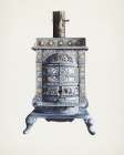 Stove 1937 Vintage Print