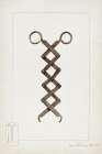 Tongs 1937 Vintage Print
