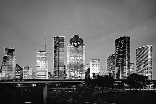 Houston-Texas Skyline I Photography Print