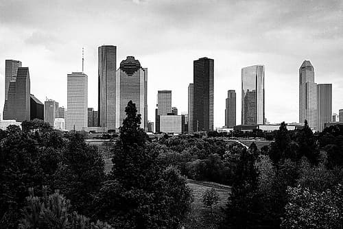 Houston-Texas Skyline II Photography Print