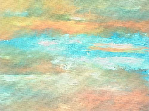 Break in the Clouds Art Print