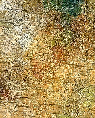 Cracked and Crumbling Art Print