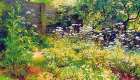 Garden Corner Art Print