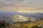 Lake Squam new Hampshire Art Print